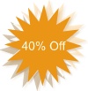 40 Percent Off Coupon