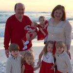 Me with all my grandkids at Christmas